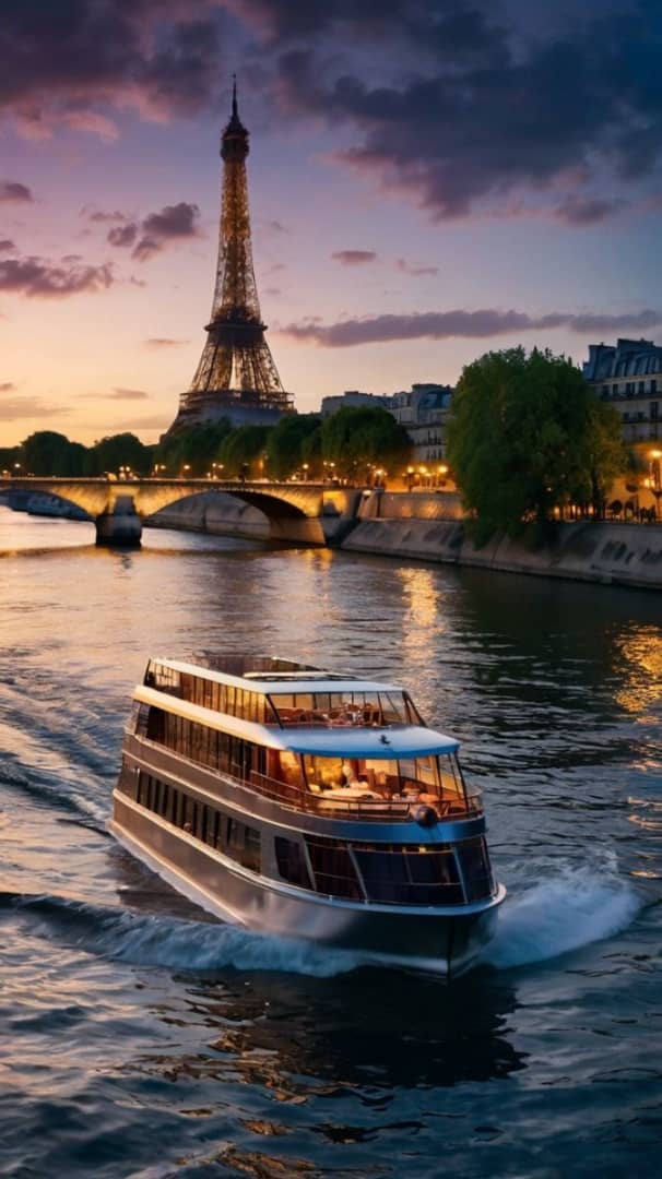 Lunch/Dinner Seine River Boat Cruise